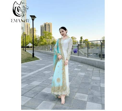 ชุดประจำชาติอินเดีย ชุดเต้นรำซ - Salwar Kameez Set บทวิจารณ์และราคา