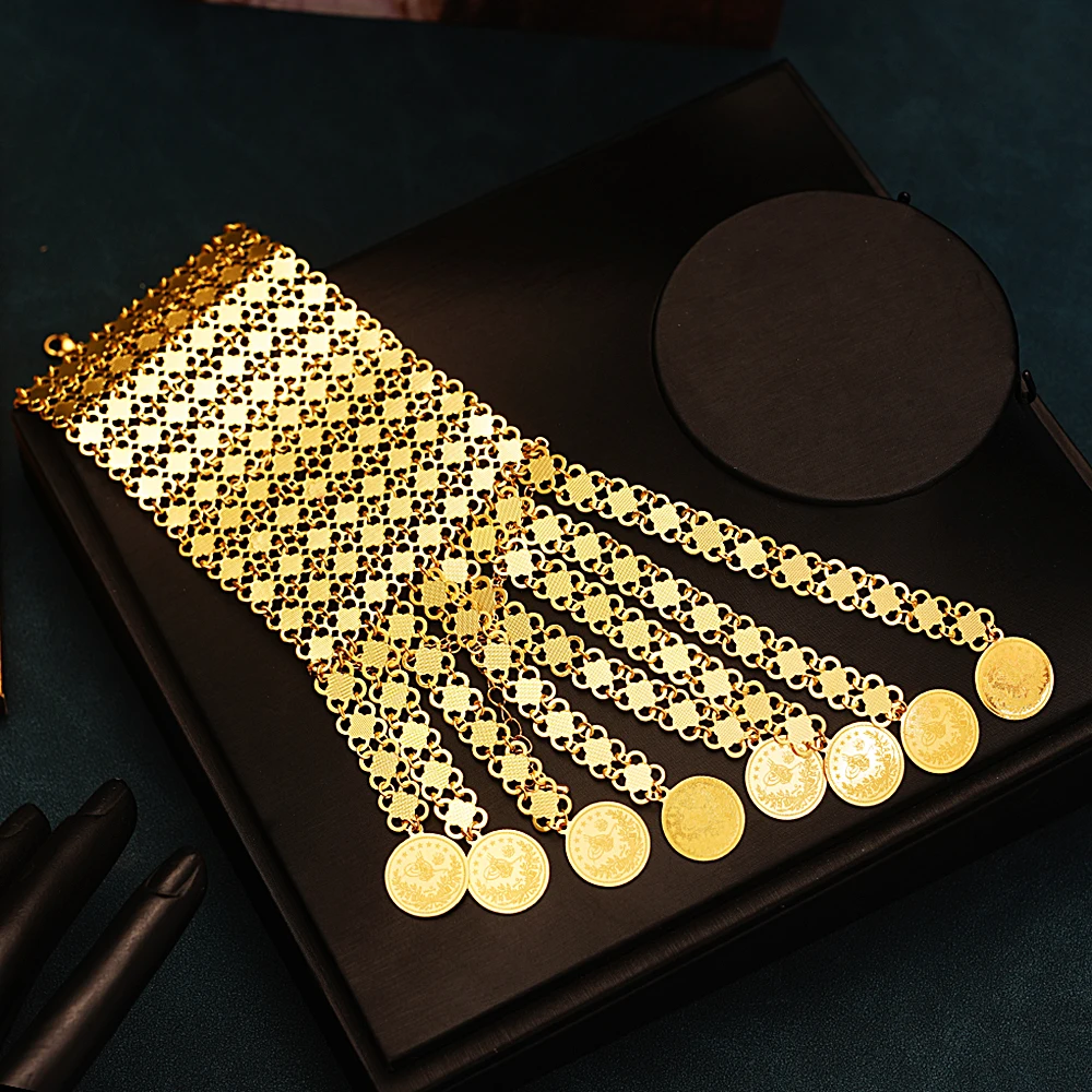 ใหม่เหรียญTasslesเครื่องประดับ - Ethnic Luxe Fashion บทวิจารณ์และราคา