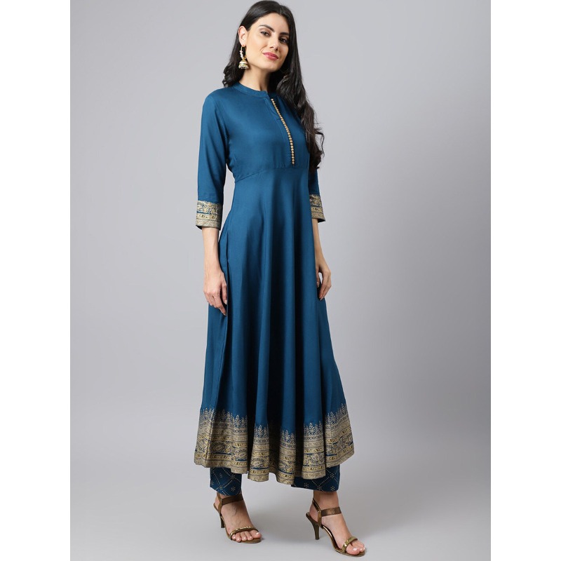 ชุดคุर्ตาสตรีแบบอินเดีย ผ้าฝ้า - Salwar Kameez Set บทวิจารณ์และราคา