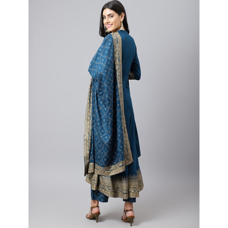 ชุดคุर्ตาสตรีแบบอินเดีย ผ้าฝ้า - Salwar Kameez Set บทวิจารณ์และราคา