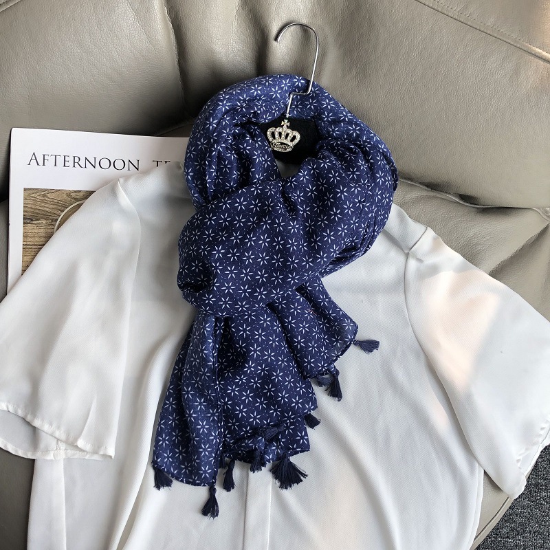 ผ้าพันคอฝ้ายลินินสไตล์ชนเผ่าวิ - Winter Ethnic Fashion For Women บทวิจารณ์และราคา
