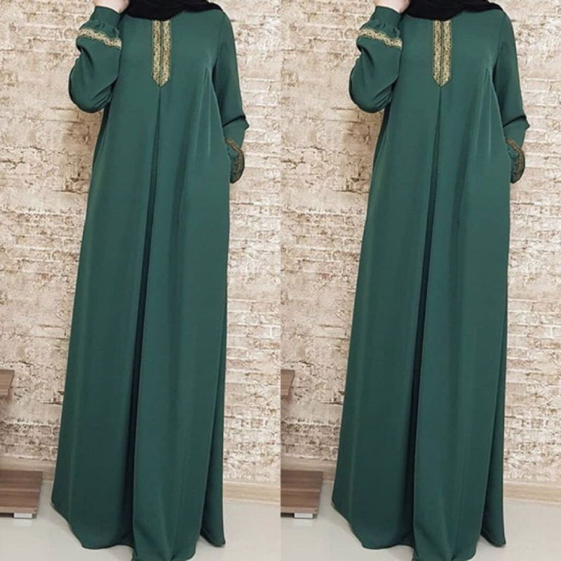 ชุดเดรสดูไบสำหรับผู้หญิงชุดเดร - Winter Ethnic Fashion For Women บทวิจารณ์และราคา