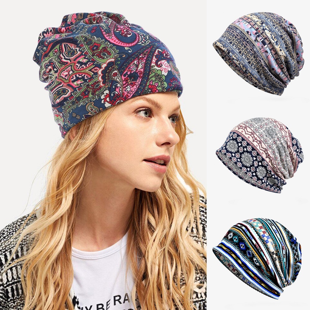 หมวกผ้าพันคอผู้หญิงอเนกประสงค์ - Winter Ethnic Fashion For Women บทวิจารณ์และราคา