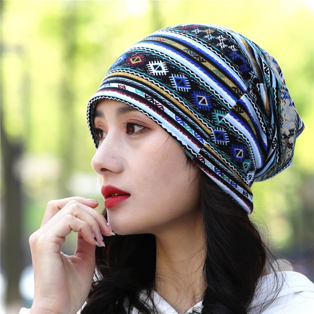 หมวกผ้าพันคอผู้หญิงอเนกประสงค์ - Winter Ethnic Fashion For Women บทวิจารณ์และราคา