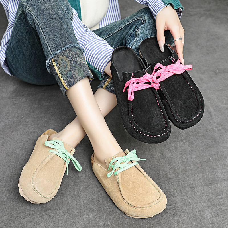 รองเท้าส้นเตารีดหนังวัวแท้ 3 ซ - Ethnic Fashion For Women บทวิจารณ์และราคา