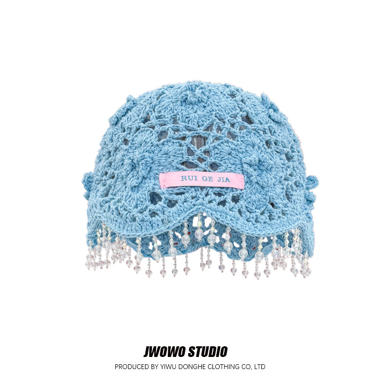 หมวกพู่ลูกปัดสไตล์โบฮีเมียนสำห - Winter Ethnic Fashion For Women บทวิจารณ์และราคา