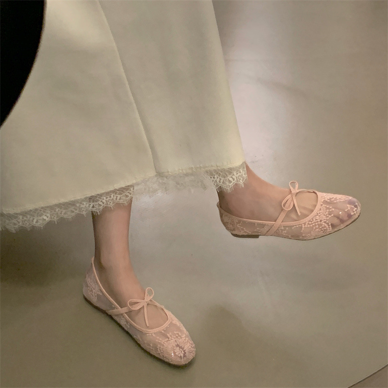 รองเท้าบัลเล่ต์แบบสวมสำหรับผู้ - Ethnic Fashion Walk บทวิจารณ์และราคา