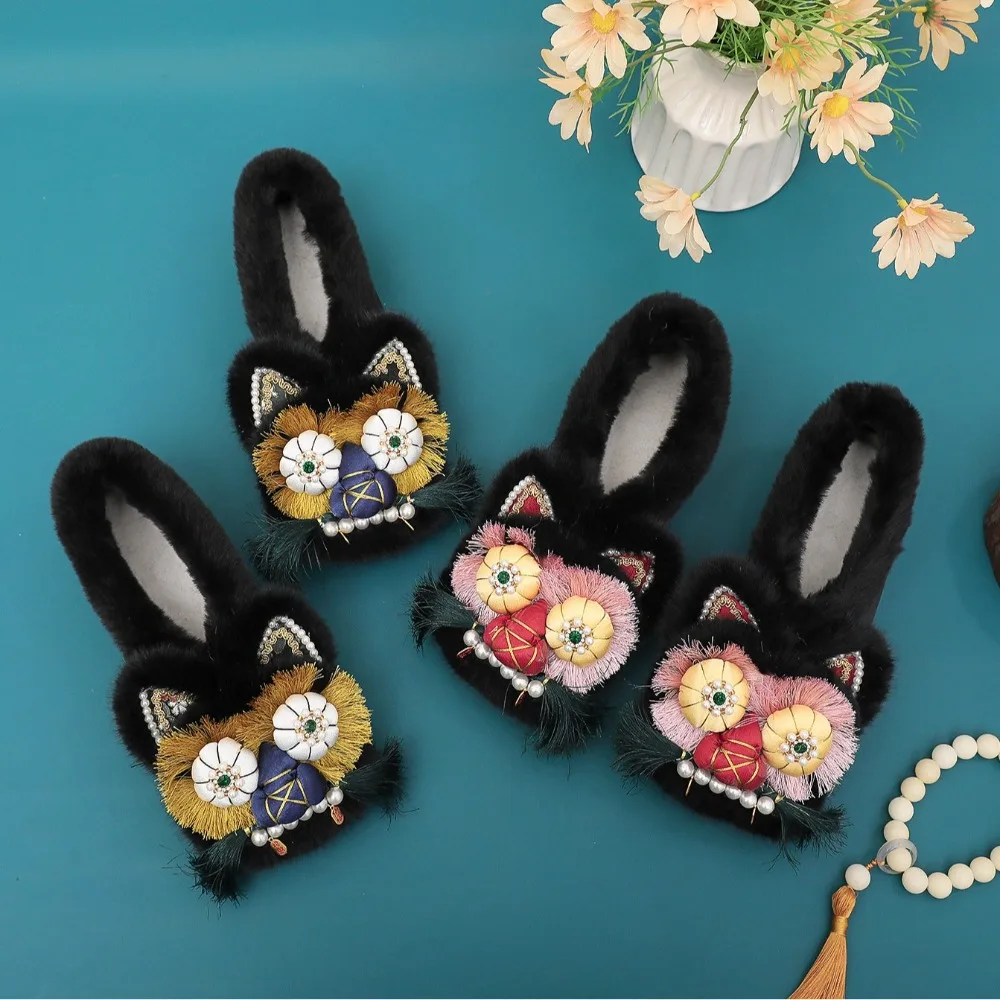 รองเท้าผ้าสไตล์ชาติพันธุ์แฟชั่ - Winter Ethnic Fashion For Women บทวิจารณ์และราคา
