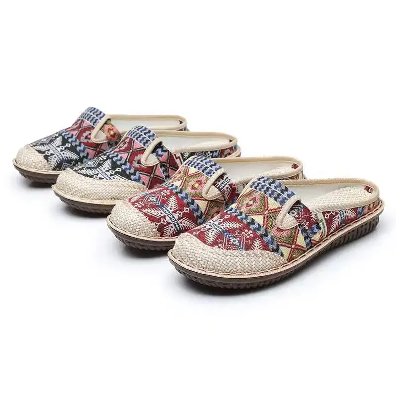 รองเท้าแตะแฟชั่นสไตล์ชนเผ่าสำห - Ethnic Fashion Walk บทวิจารณ์และราคา