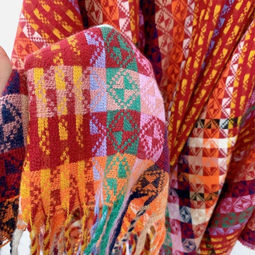 เสื้อคลุมสไตล์โบฮีเมียนแบบมองโ - Winter Ethnic Fashion For Women บทวิจารณ์และราคา