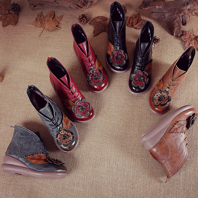 Xiuteng ใหม่แฟชั่นแท้รองเท้าหน - Winter Ethnic Fashion For Women บทวิจารณ์และราคา