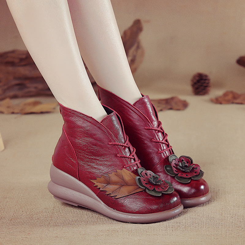 Xiuteng ใหม่แฟชั่นแท้รองเท้าหน - Winter Ethnic Fashion For Women บทวิจารณ์และราคา